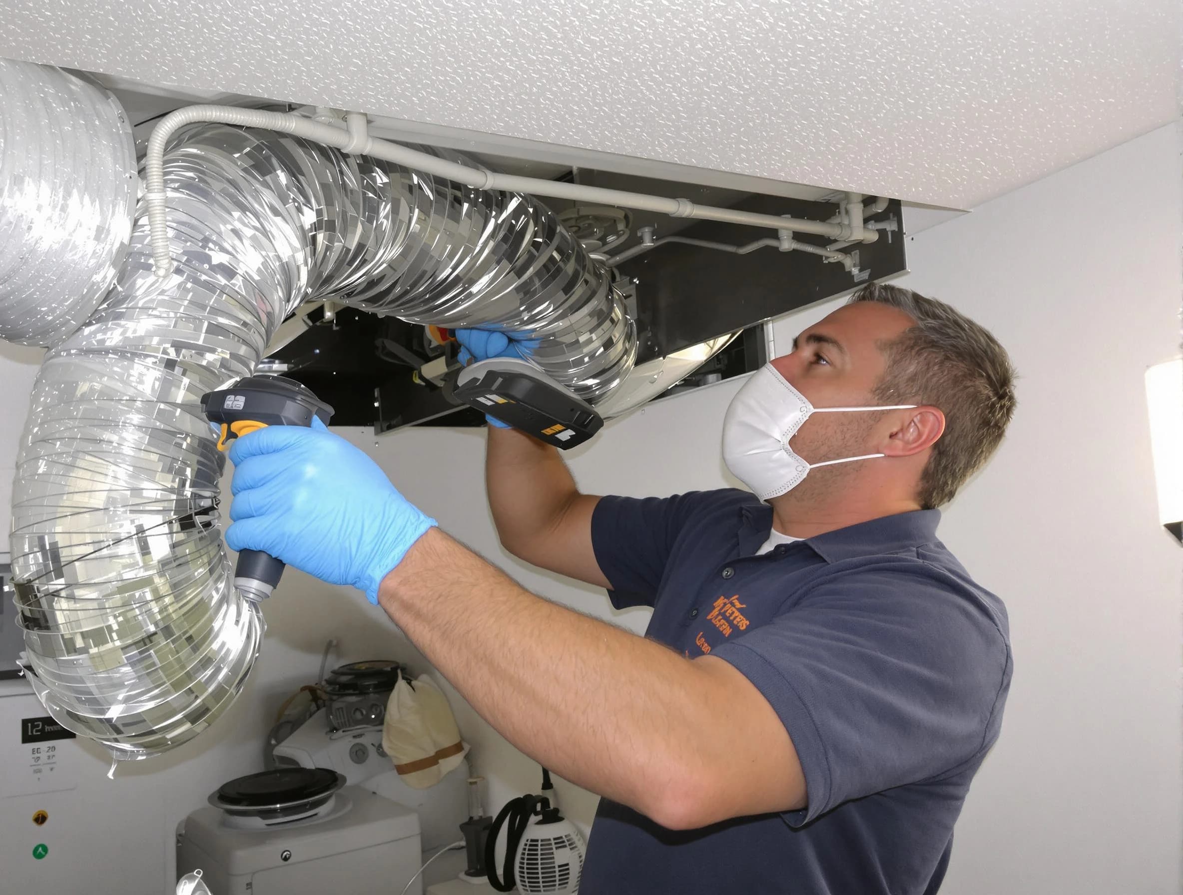 Woodmoor Dryer Vent Cleaning professional performing thorough residential dryer vent cleaning in Woodmoor