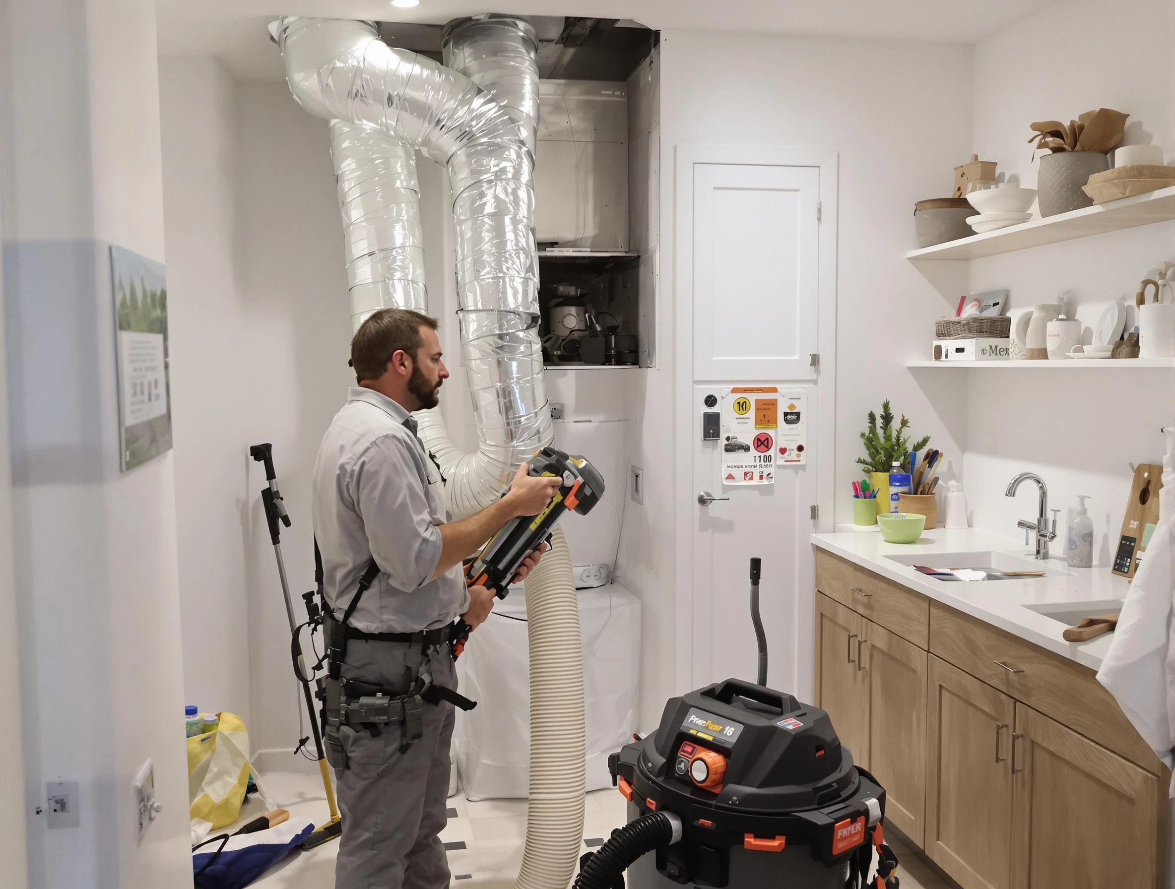 Clogged Dryer Vent Cleaning in Woodmoor