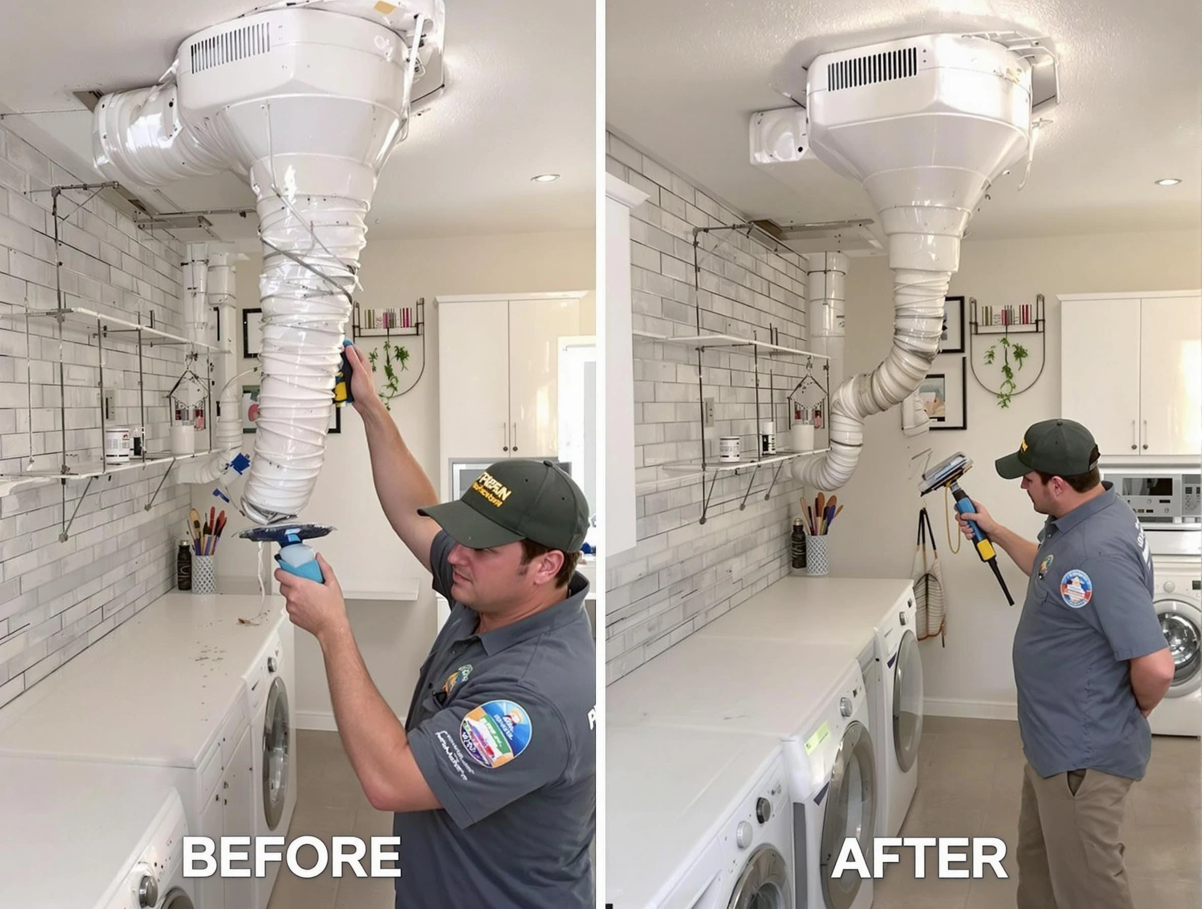 Professional dryer exhaust vent cleaning by Woodmoor Dryer Vent Cleaning in Woodmoor