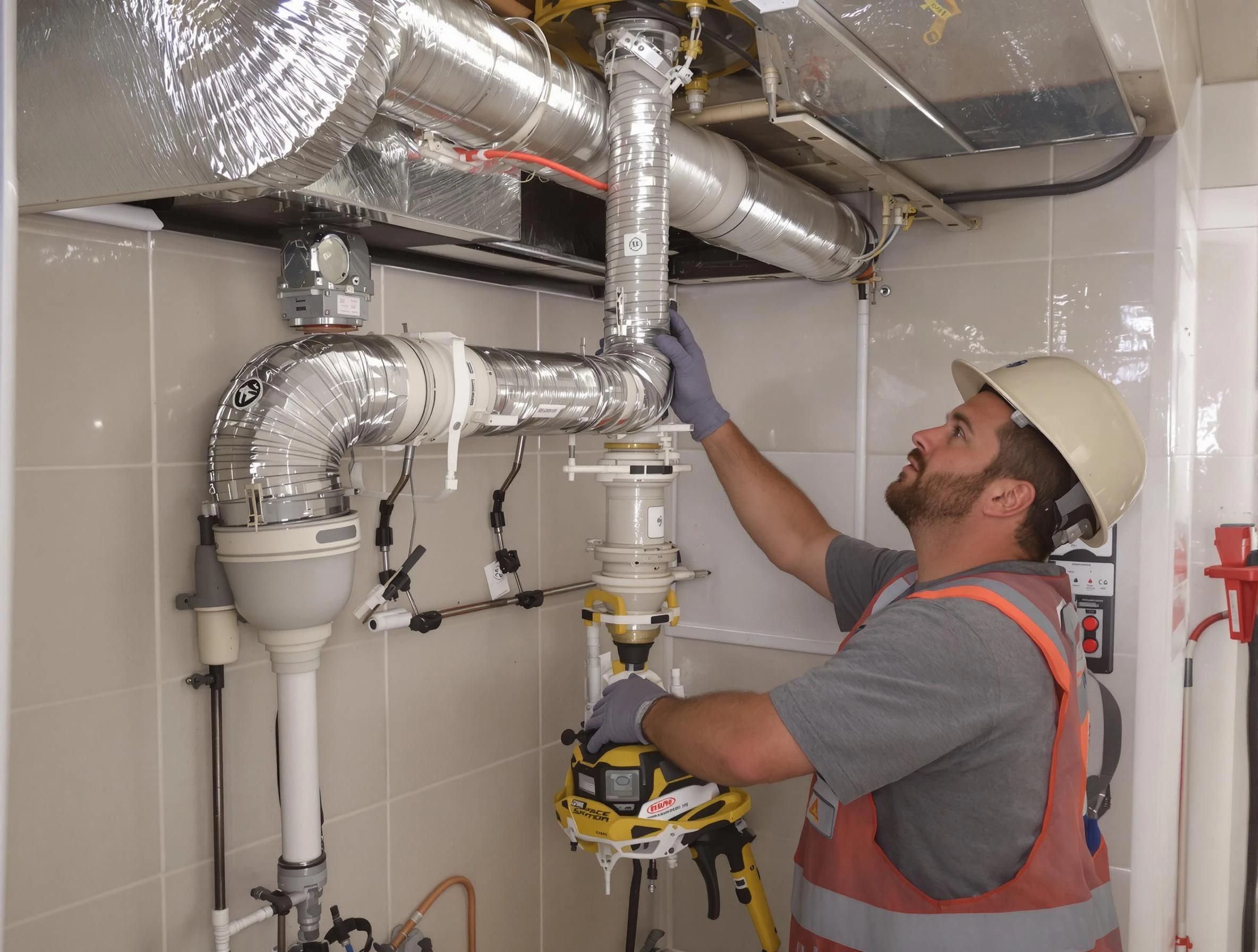 Woodmoor Dryer Vent Cleaning expert performing professional dryer vent repair and installation in Woodmoor
