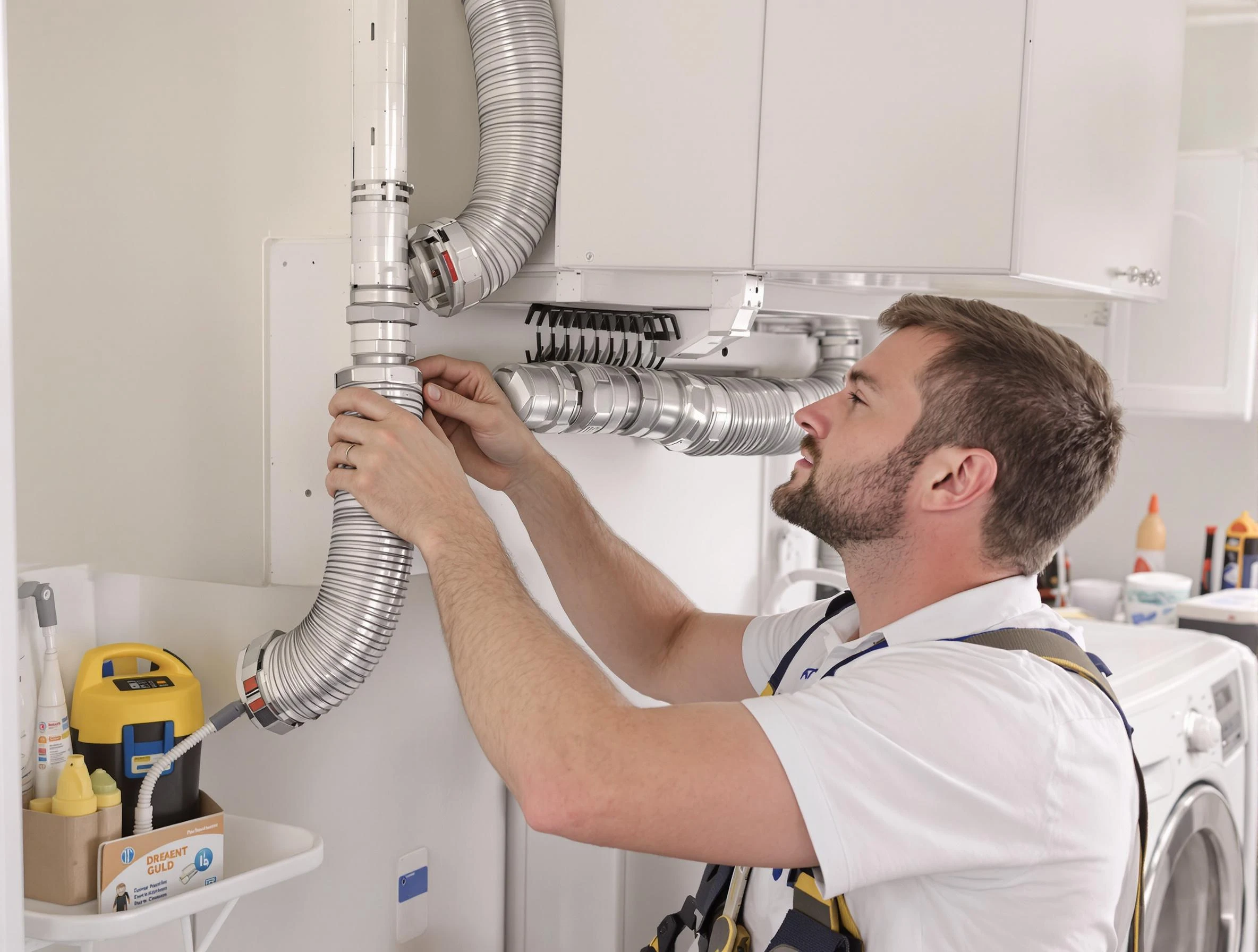 Professional dryer vent repair and installation by Woodmoor Dryer Vent Cleaning in Woodmoor